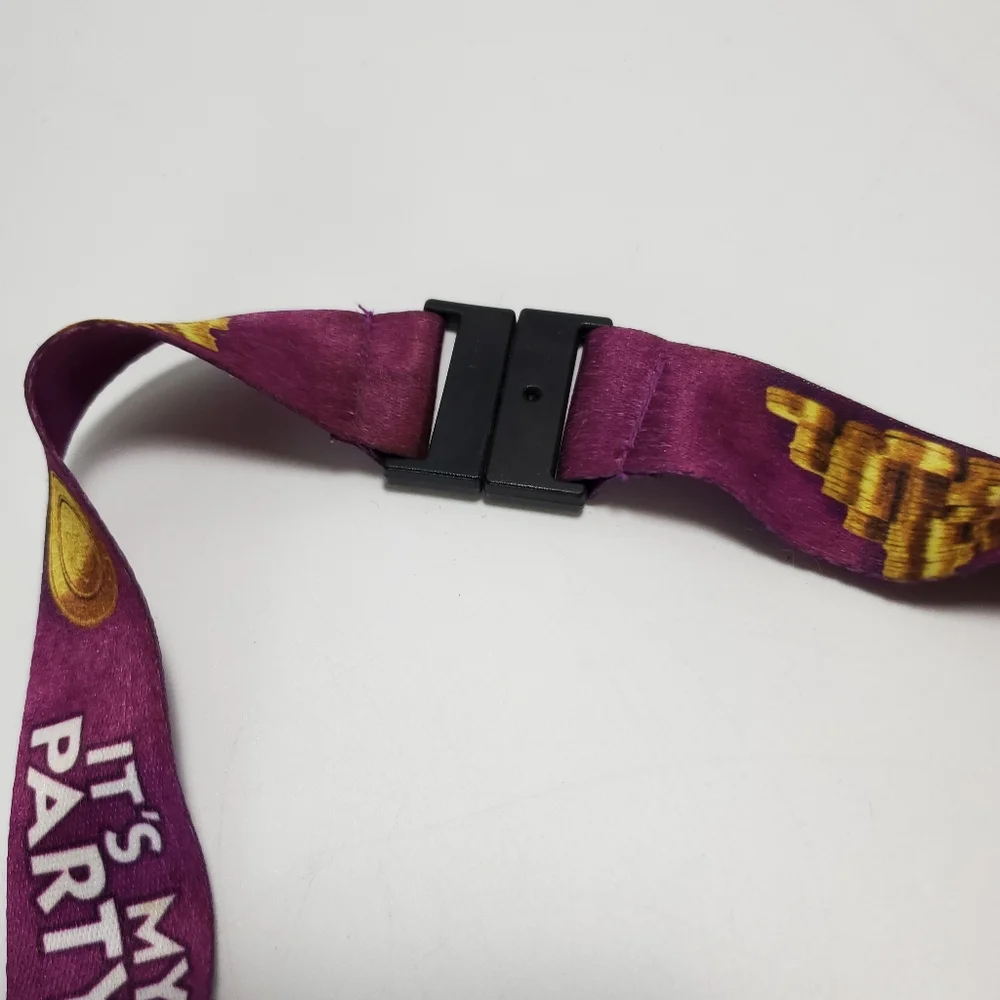 Chuck E. Cheese It's My Party Bronze Tone Coin Medallion & Lanyard